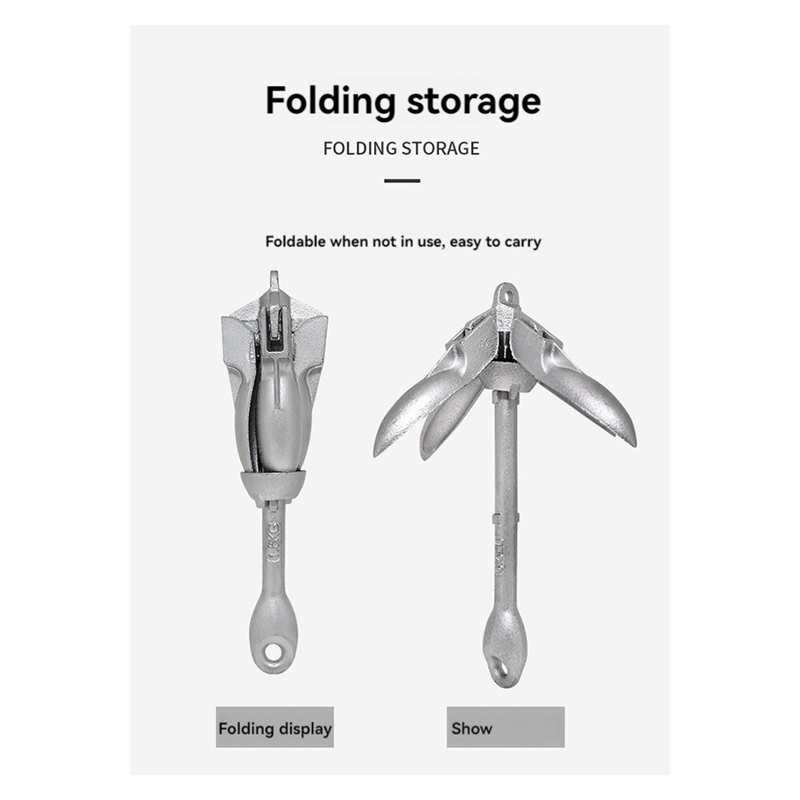 AB56-0.7KG Steel Folding Water – Fishing Kayak Anchor recenzja i cena