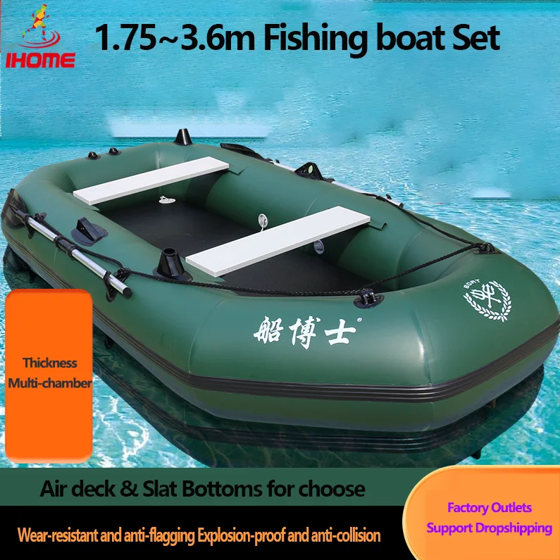 1.75~3.6m Green Fishing Kayak  – Fishing Kayak Sit On Top recenzja i cena
