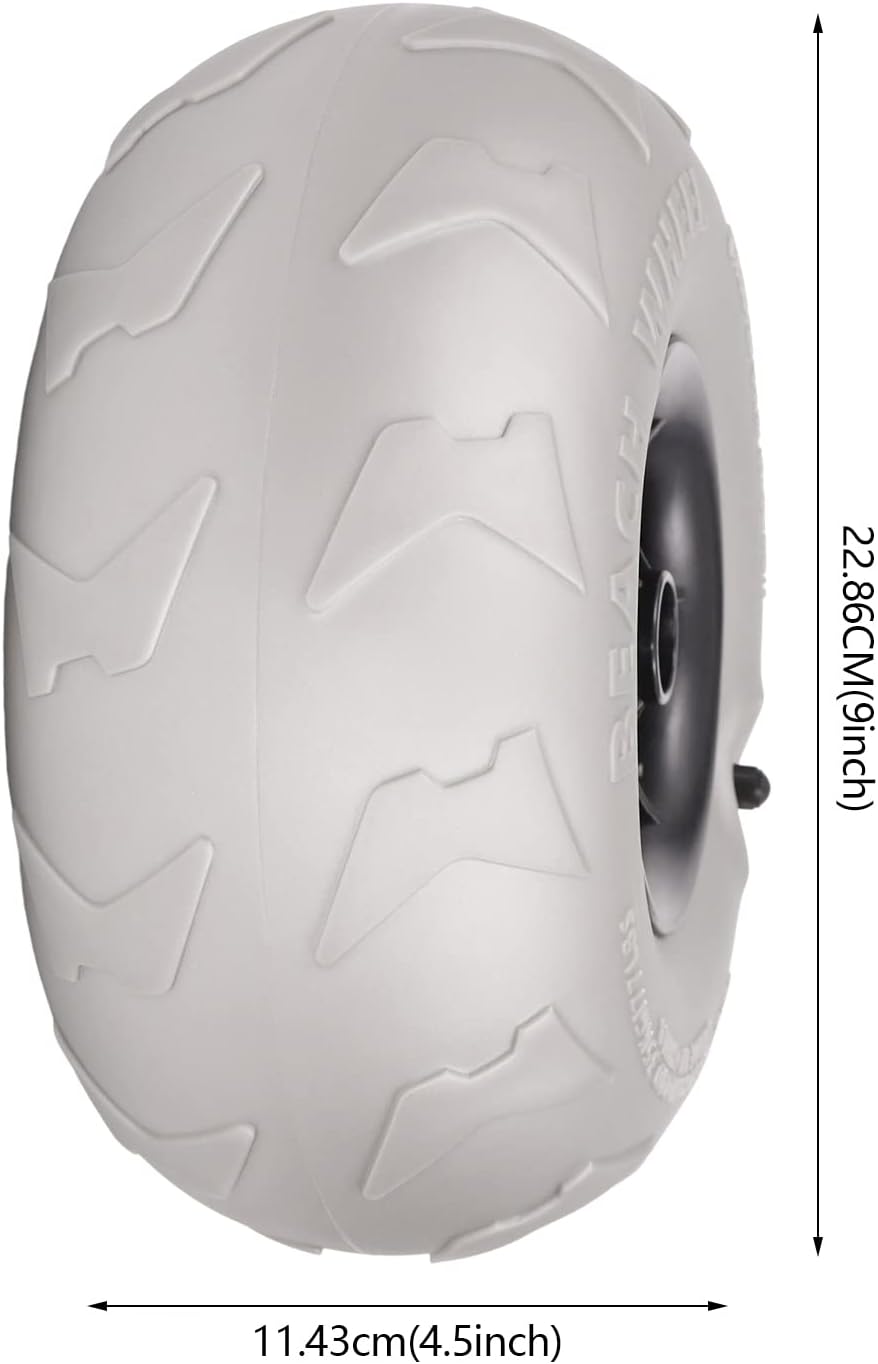 Beach Balloon Wheels 2 Pack 9  – Fishing Kayak Cart recenzja i cena