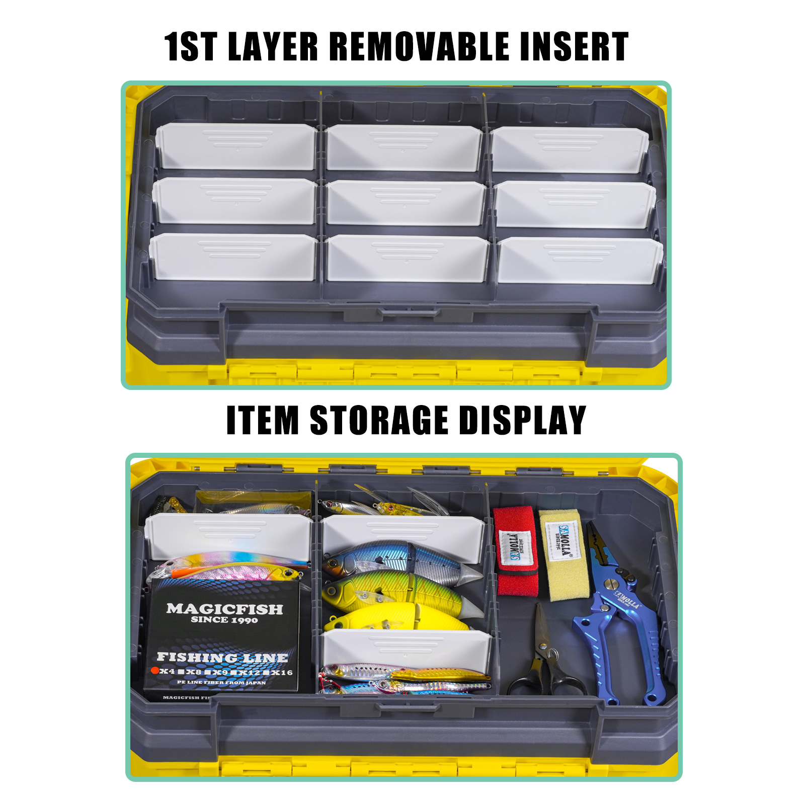 New Large Fishing Box Suit 19. – Fishing Kayak Crate recenzja i cena