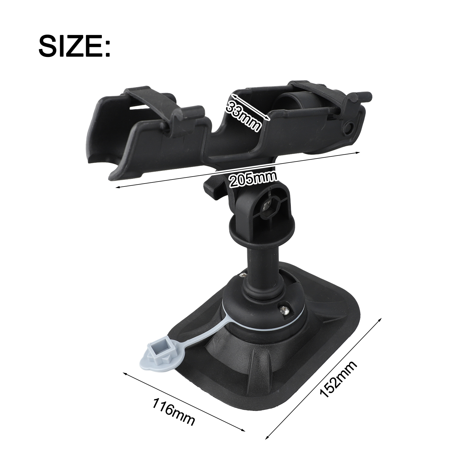 Adjustable Removable Fishing R – Fishing Kayak Rod Holder recenzja i cena