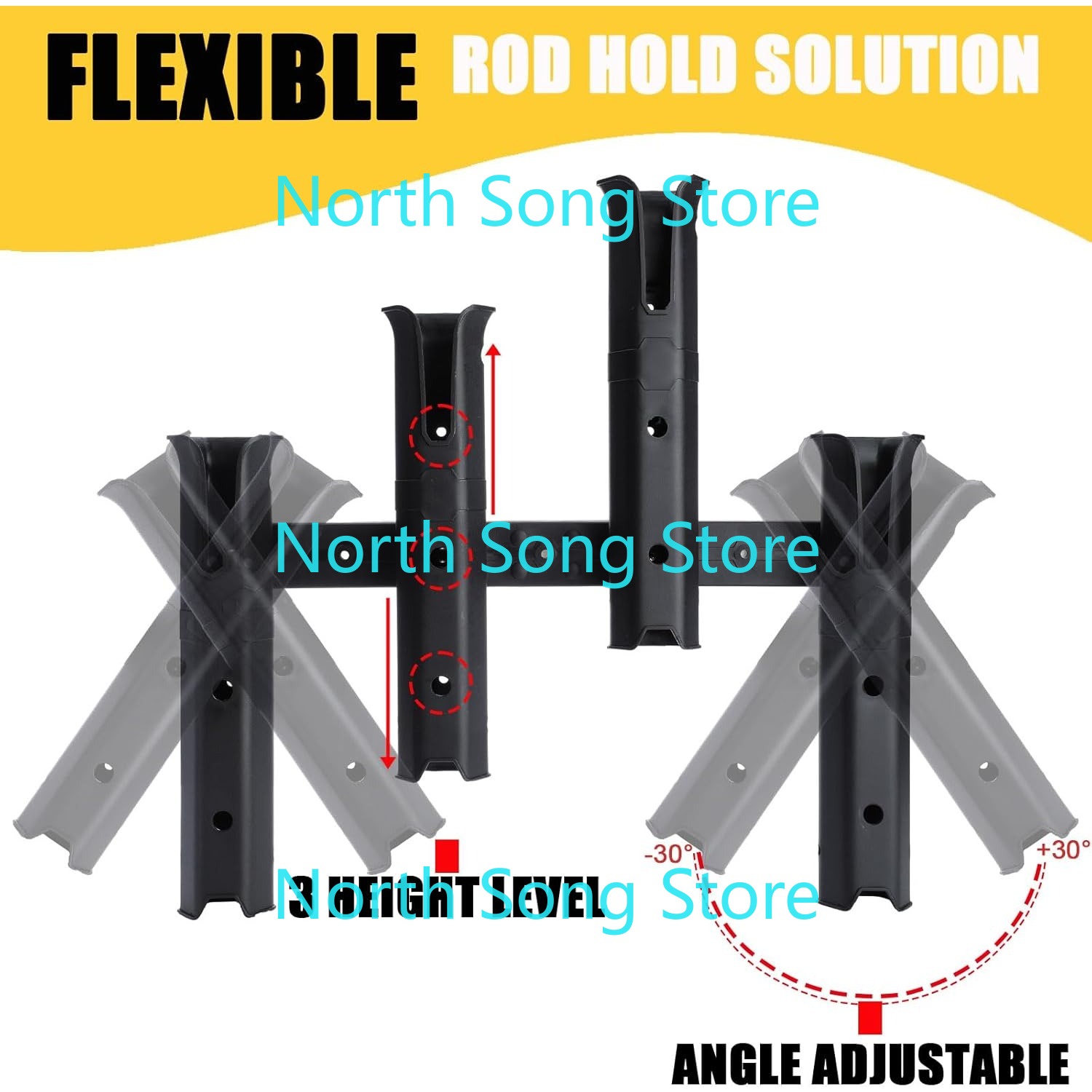 Adjustable Fishing Rod Holders – Fishing Kayak Crate recenzja i cena