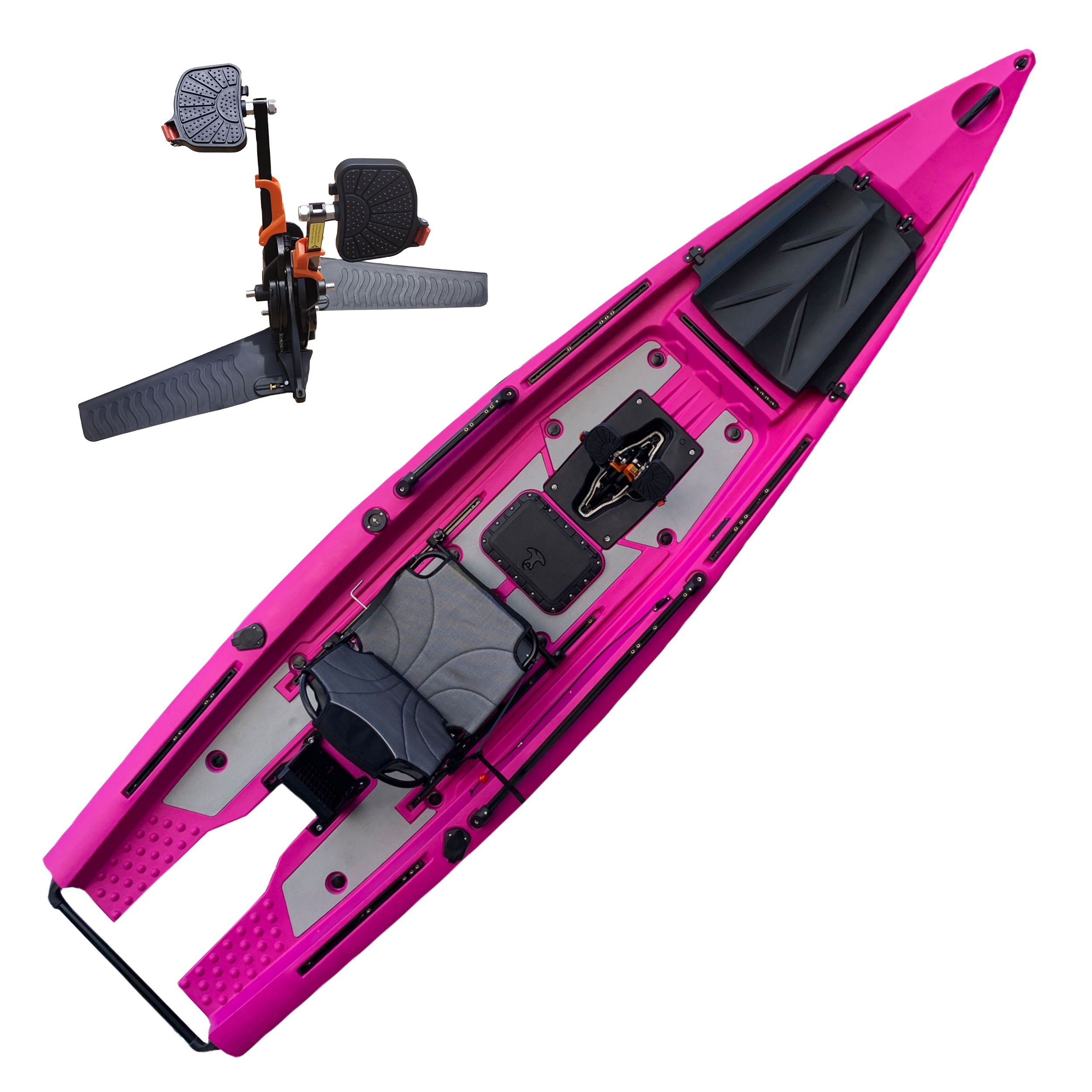 Single Skiff Boat Solo Kayak S – Fishing Kayak Sit On Top recenzja i cena