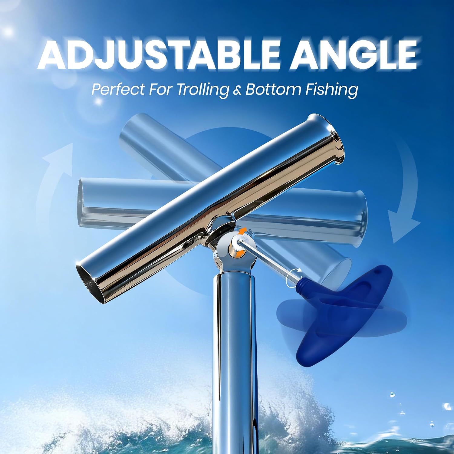2-Pack Stainless Steel Outrigg – Fishing Kayak Rod Holder recenzja i cena