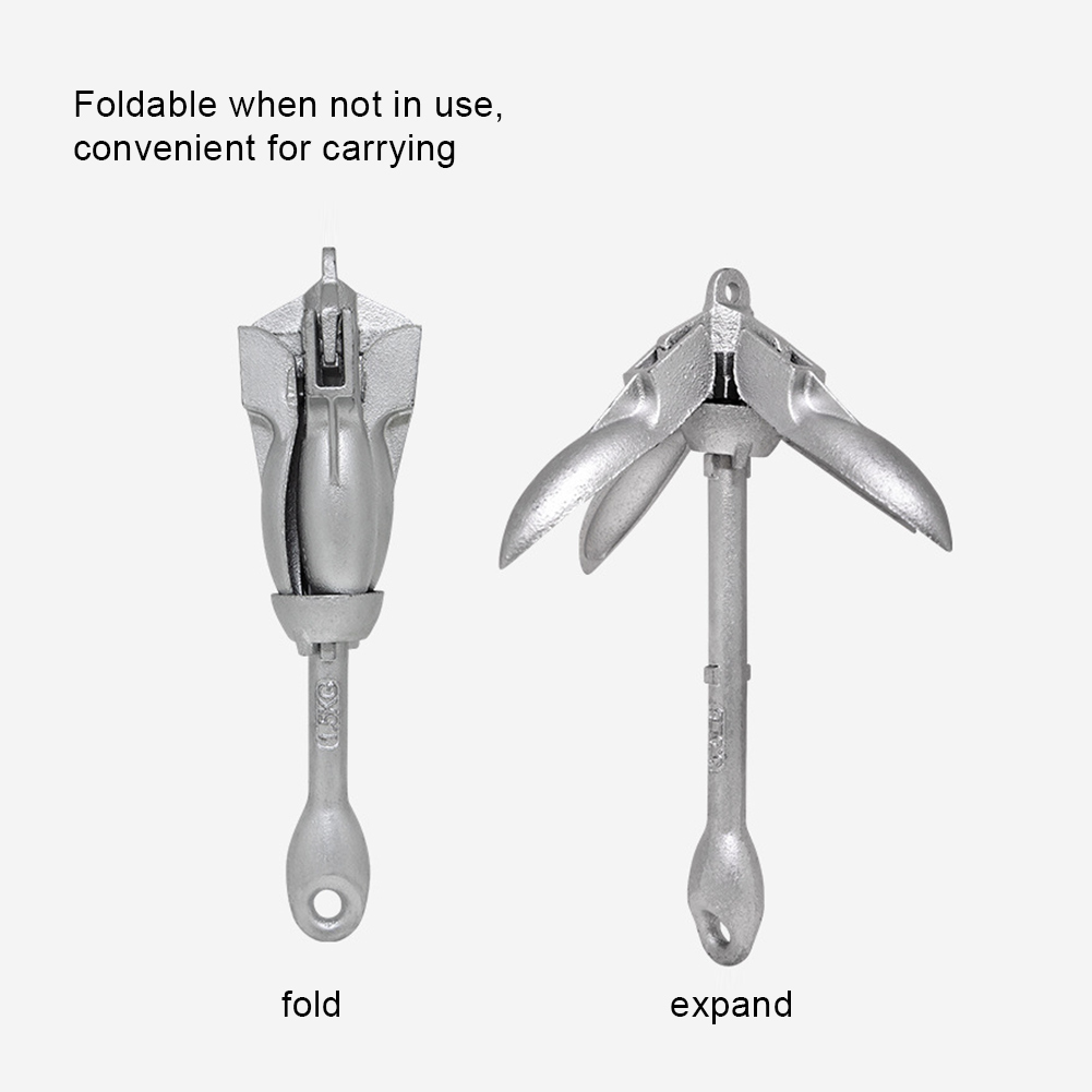 0.7KG 1.5KG Grapnel Anchor wit – Fishing Kayak Anchor recenzja i cena
