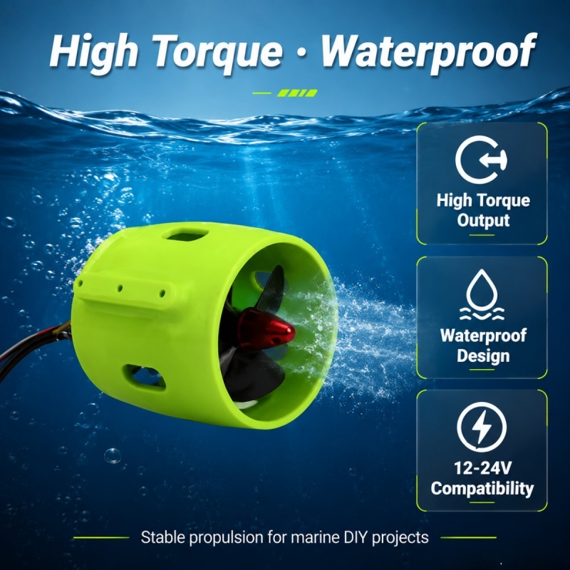 12-24V 20A Brushless Underwate – Fishing Kayak Trolling Motor recenzja i cena
