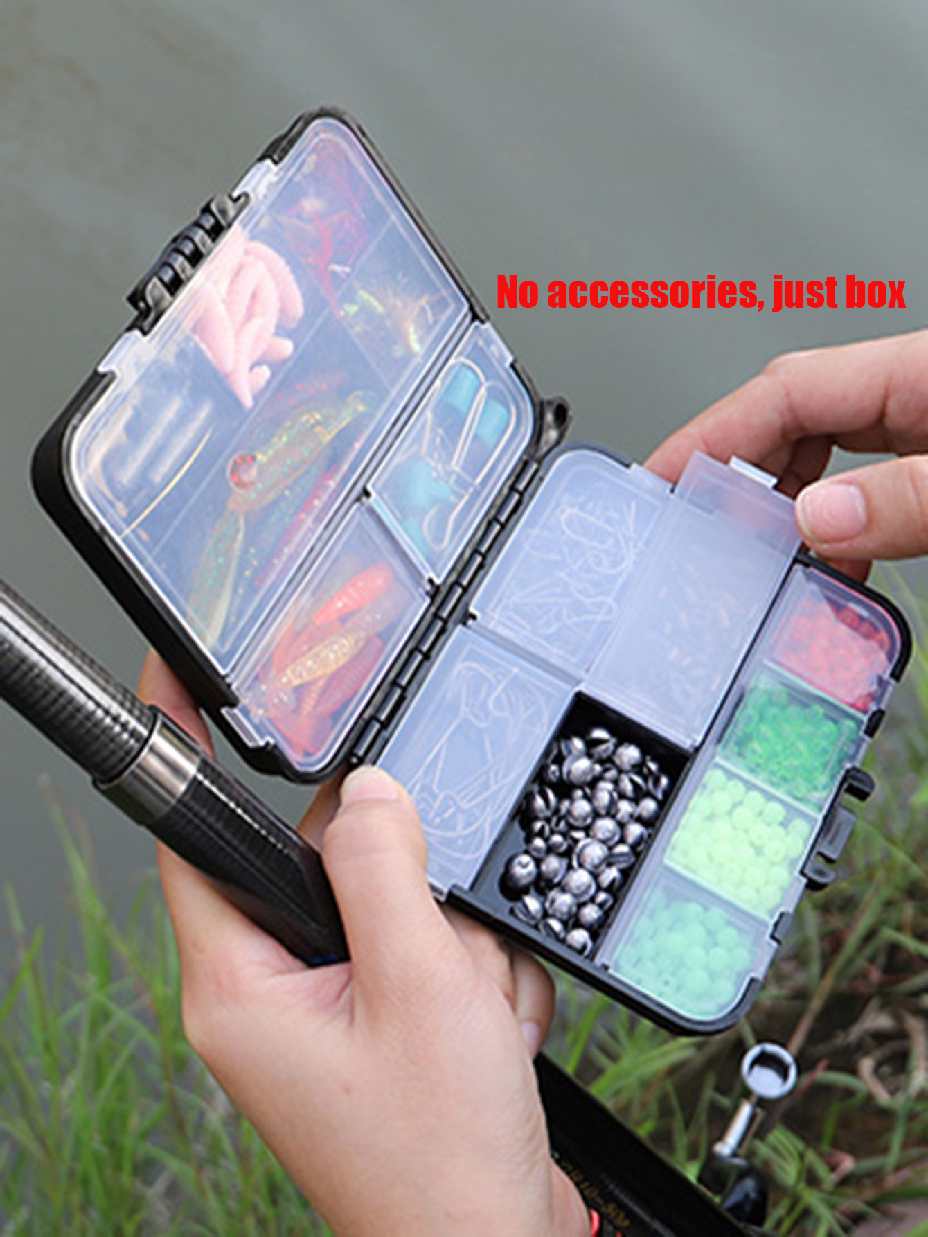 Small Tackle Box Organizer Min – Fishing Kayak Crate recenzja i cena