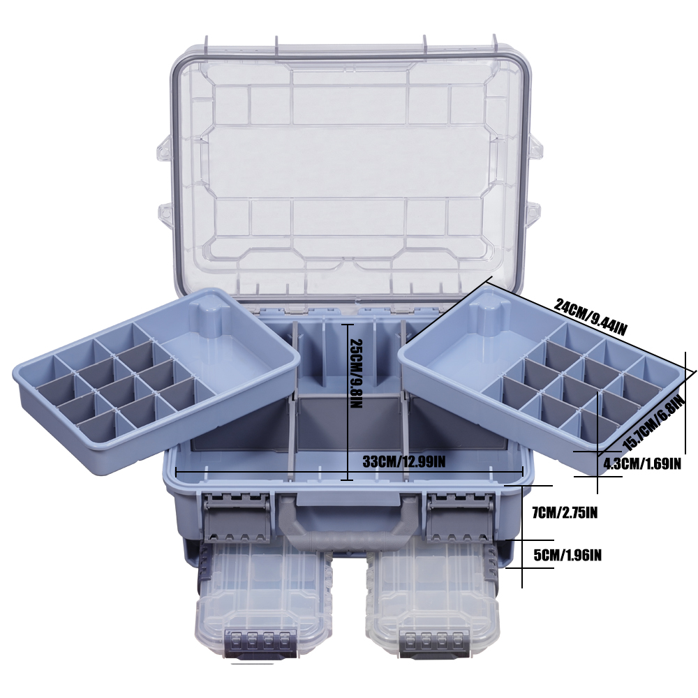 SAMOLLA Fishing Tackle Box Lar – Fishing Kayak Crate recenzja i cena